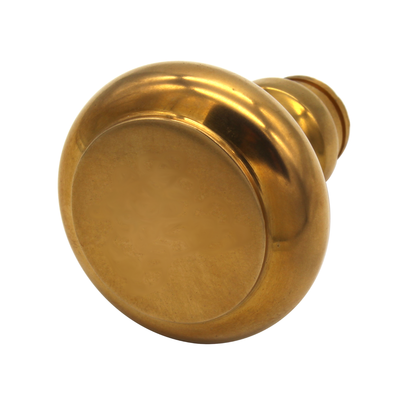Türknauf aus Messing schlichtes Design matt gold