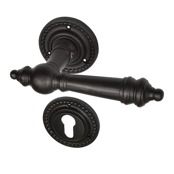 Türbeschlag-Set antik | Türrosetten und Türklinken | Gründerzeit | Türbeschlag-Set 1900er Modell - LC05 | Ventano Beschlaege