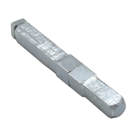 Geteilter Panikstift, 9 mm auf 8 mm abgesetzt, Länge 78 mm