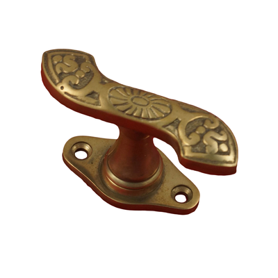 Vollolive patiniert aus Messing matt gold ergonomische Form