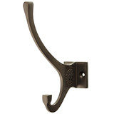 Wandhaken Messing braun antik | ventano-beschlaege.de
