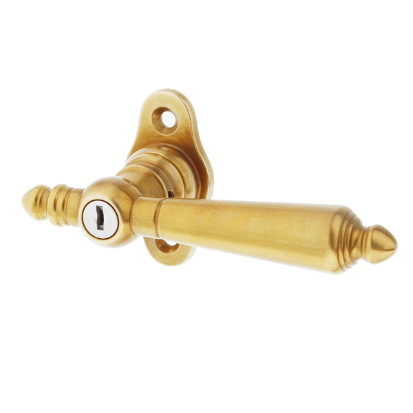 Fenstergriff antik Messing patiniert-P3355SZ-1