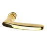 Türdrücker Messing schlanke Form gold