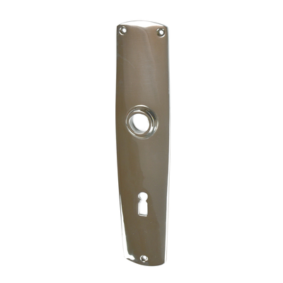 Langschild Messing vernickelt silbern glänzend N1172BB72