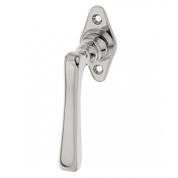 Halbolive Fensterbeschlag Fenstergriff Stift 55mm Silber 