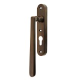 Hebe-Schiebetürgriff Modell "Seefeld A" Profilzylinder | 20 cm Grifflänge