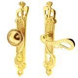 Schutzbeschlag Modell "Kaiser Wilhelm B", Messing poliert Schutzbeschlag Modell "Kaiser Wilhelm B", Messing poliert