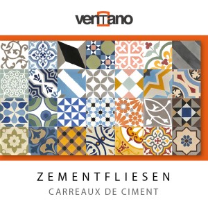 Ventano Zement Fliesen Katalog Broschüre Flyer