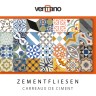 Ventano Zement Fliesen Katalog Broschüre Flyer