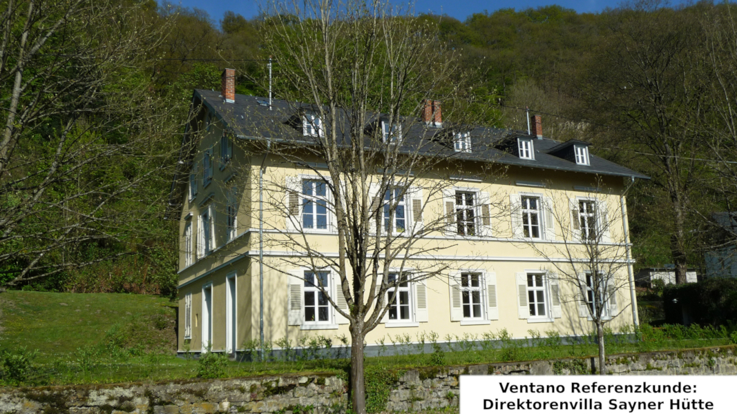 Ventano Referenzkunde - Direktorenvilla Syner Hütte