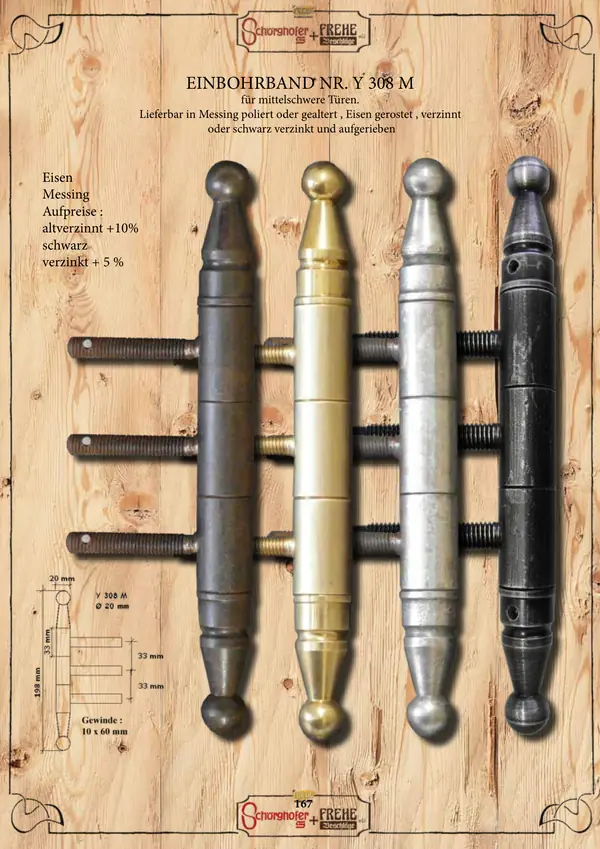 Einbohrbänder Türen & Fenster, Seite 2