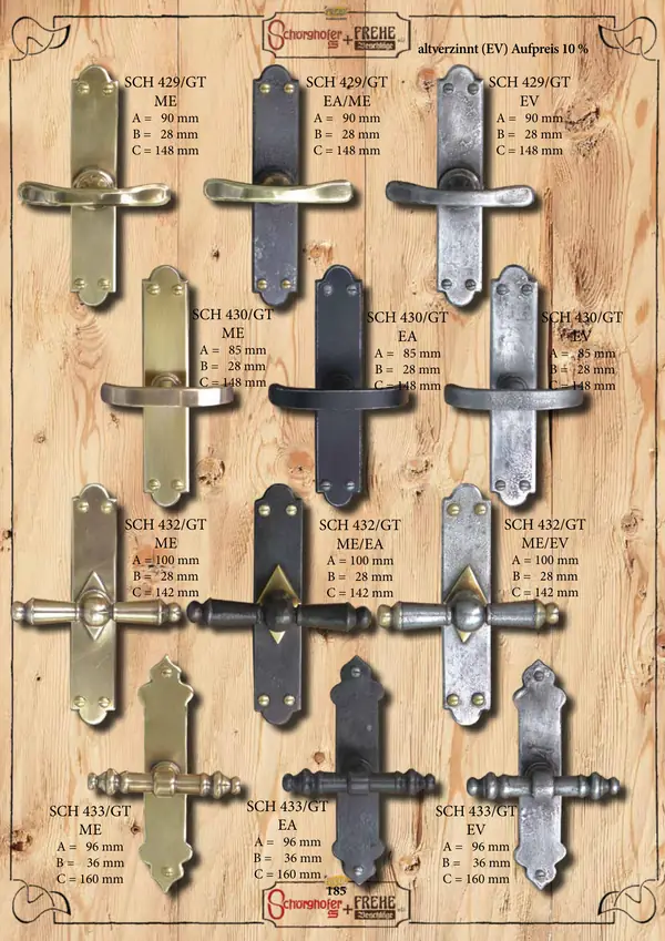 Fenstergriffe – Oliven, Seite 9