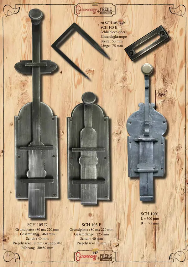 Türriegel, Seite 3